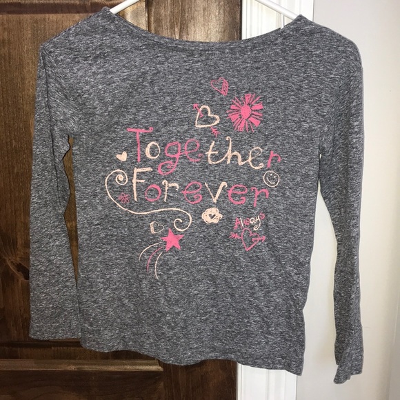(Girls) grey tee - Picture 1 of 1